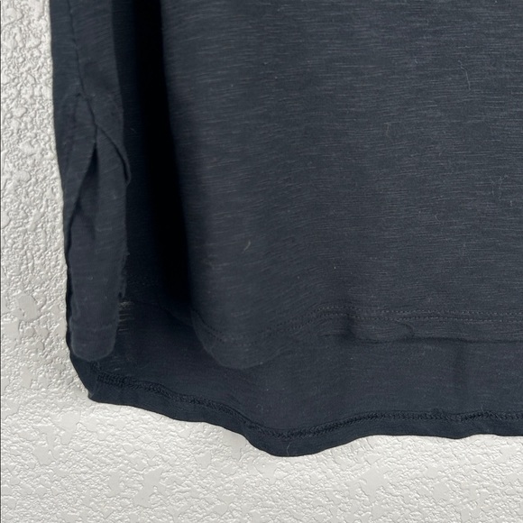 Athleta Black Cotton Blend Yoga Running Pilates Gym Workout Athletic Tank Top M - Picture 3 of 6